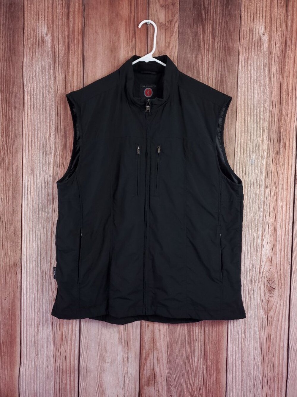 SCOTTEVEST SeV Mens XL Black Travel Vest TEC Multi Pocket Utility Tech Gadget